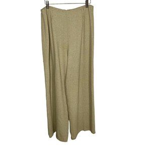 Vintage 90s The Limited Tan Wide Leg Drop Belt Loop High Waist Dress Pants XL